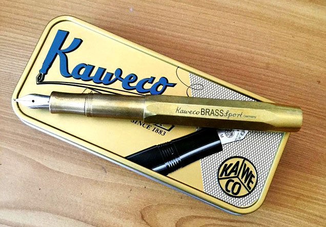Kaweco Brass Sport fountain pen review